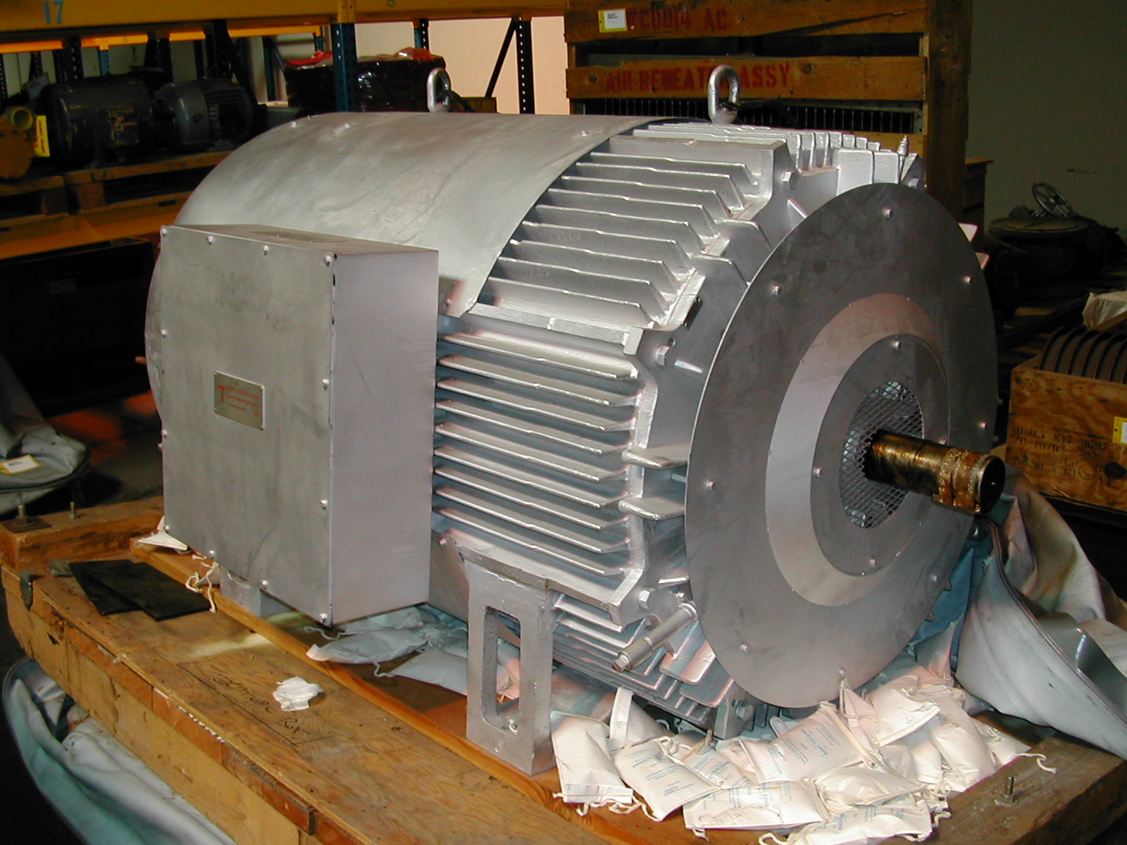 450 HP AC Electric Motor Two Speed Two Winding Frame 884 US